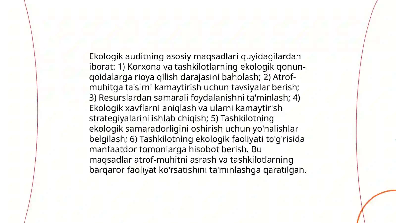 Jamoat ekologik ekspertizasi va ekologik audit 4