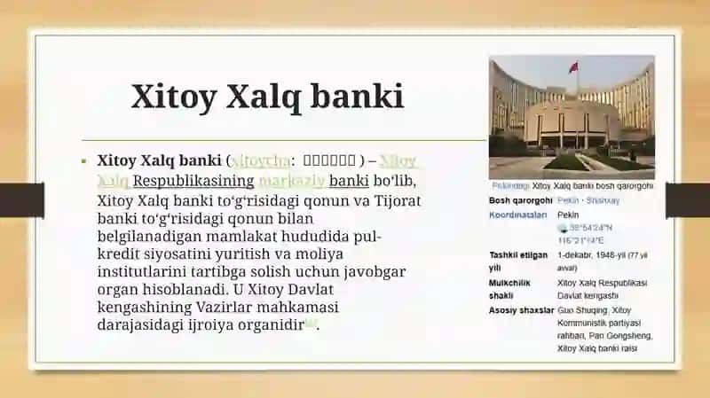 Xitoy xalq Res 2020-2025 yilga qadar shaxsiy moliya soxasi ko’rsatkichlari taxlili 4