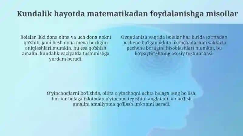 Matematika mashgalasi 4