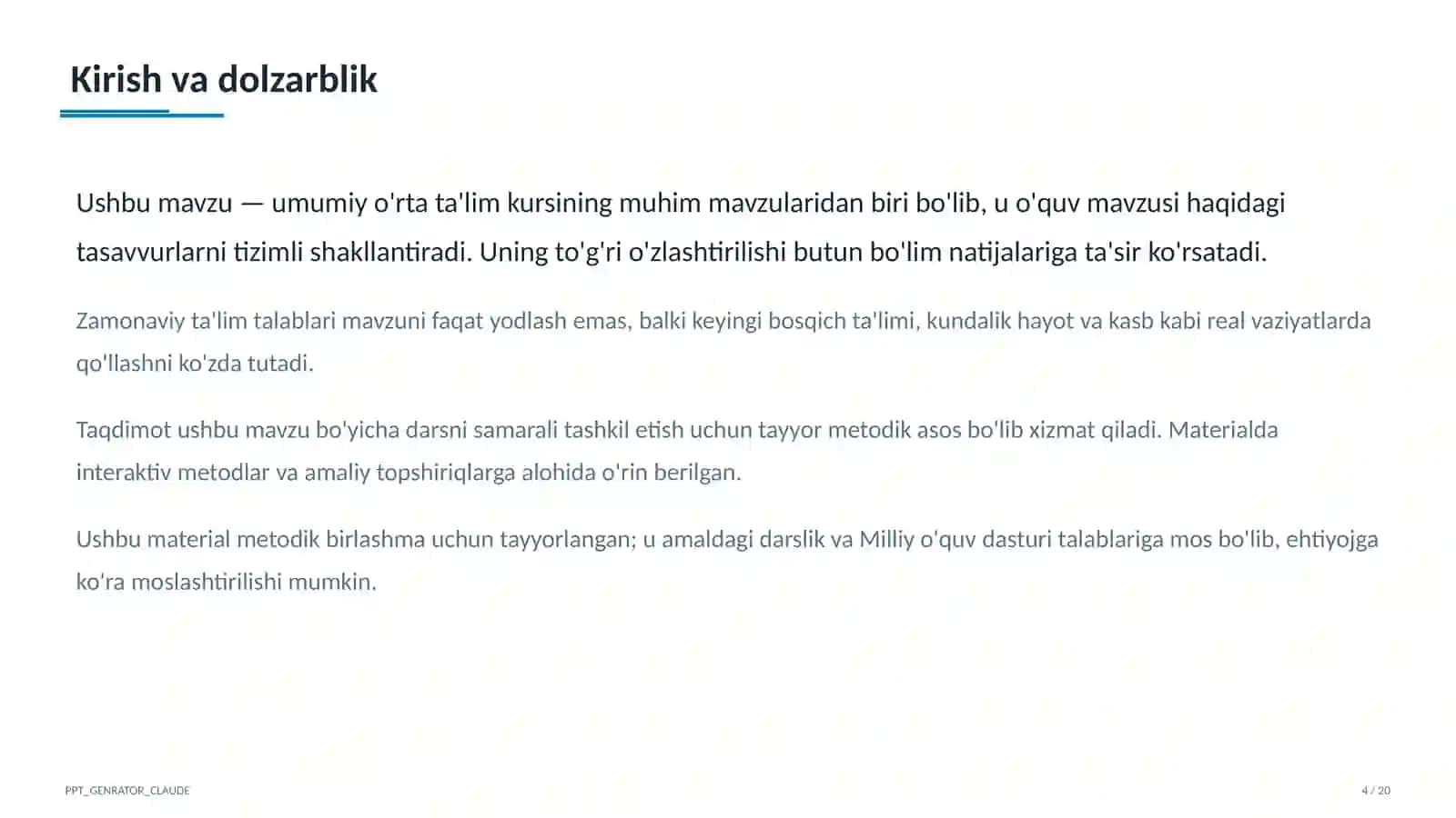 Kasbga yo'naltirish: 9-11-sinf o'quvchilari uchun kelajak kasblari (2026) 4