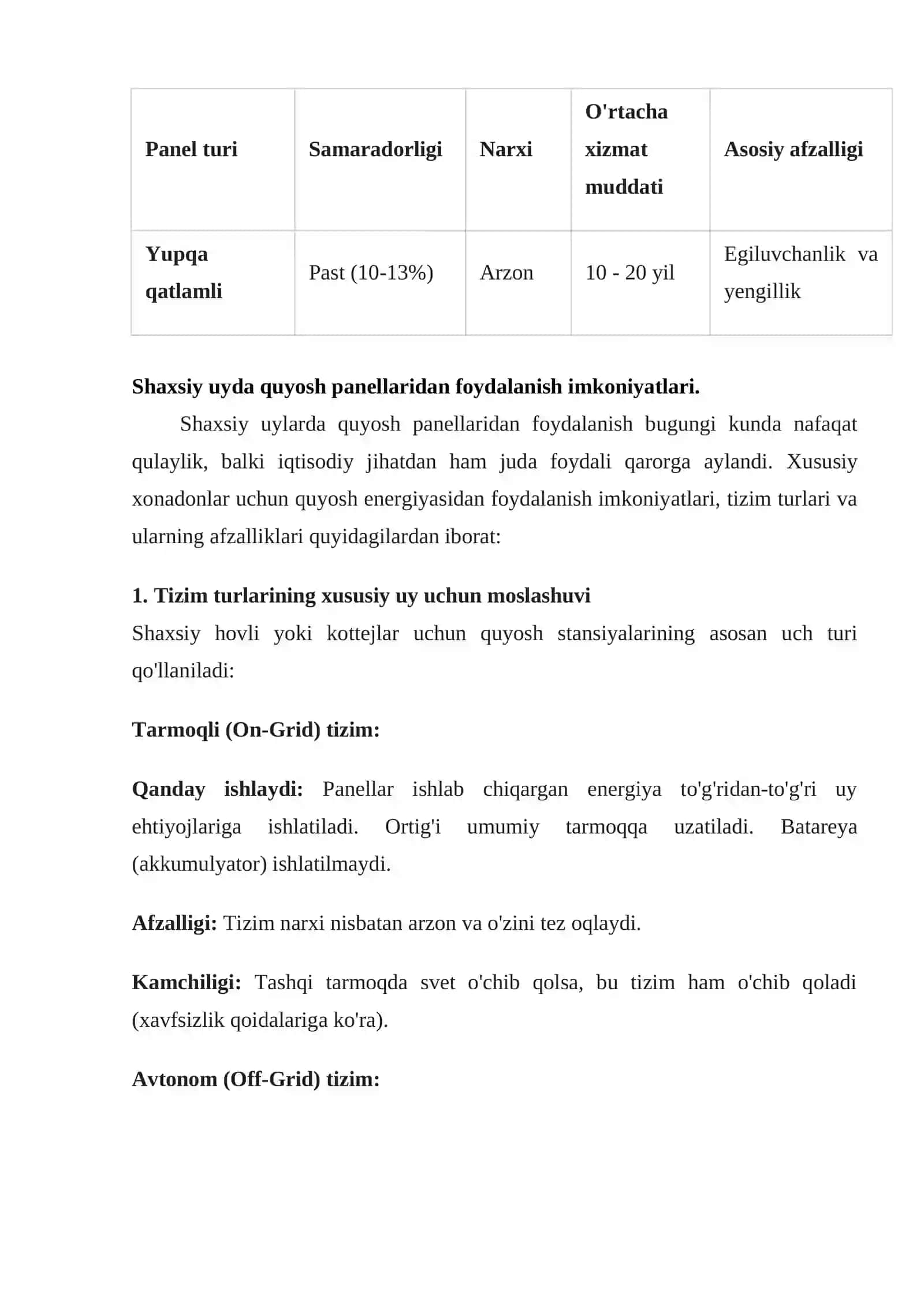 Quyosh panellari 4