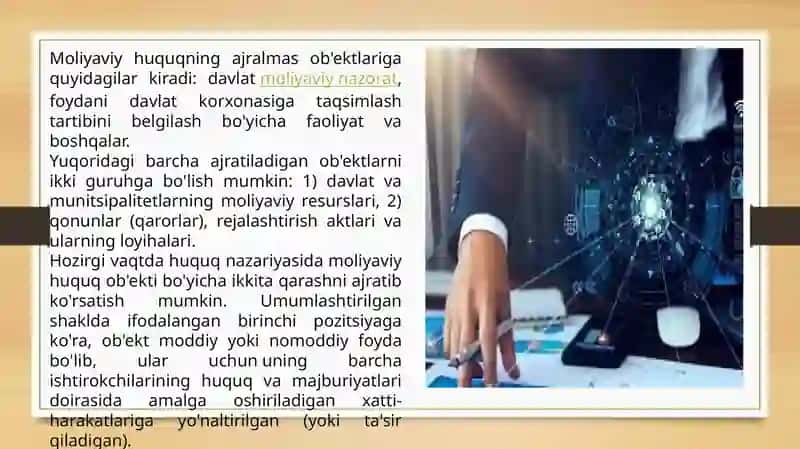 MOLIYAVIY HUQUQ TIZIMI 4