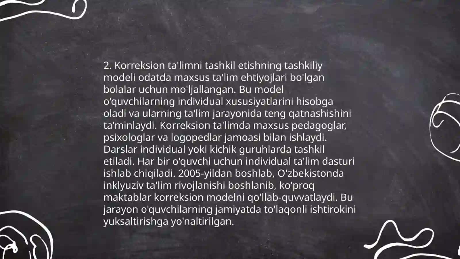 Korreksion pedagogik ishlarning huquqiy asoslari 4
