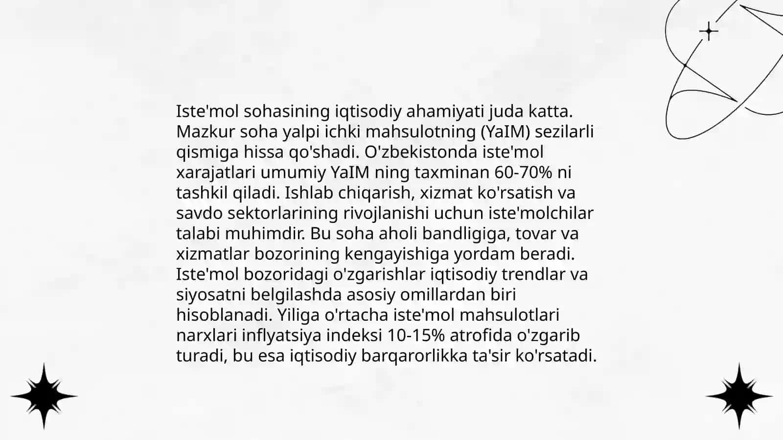 Iste'mol va jamg'armaning asosiy tushunchalari 4