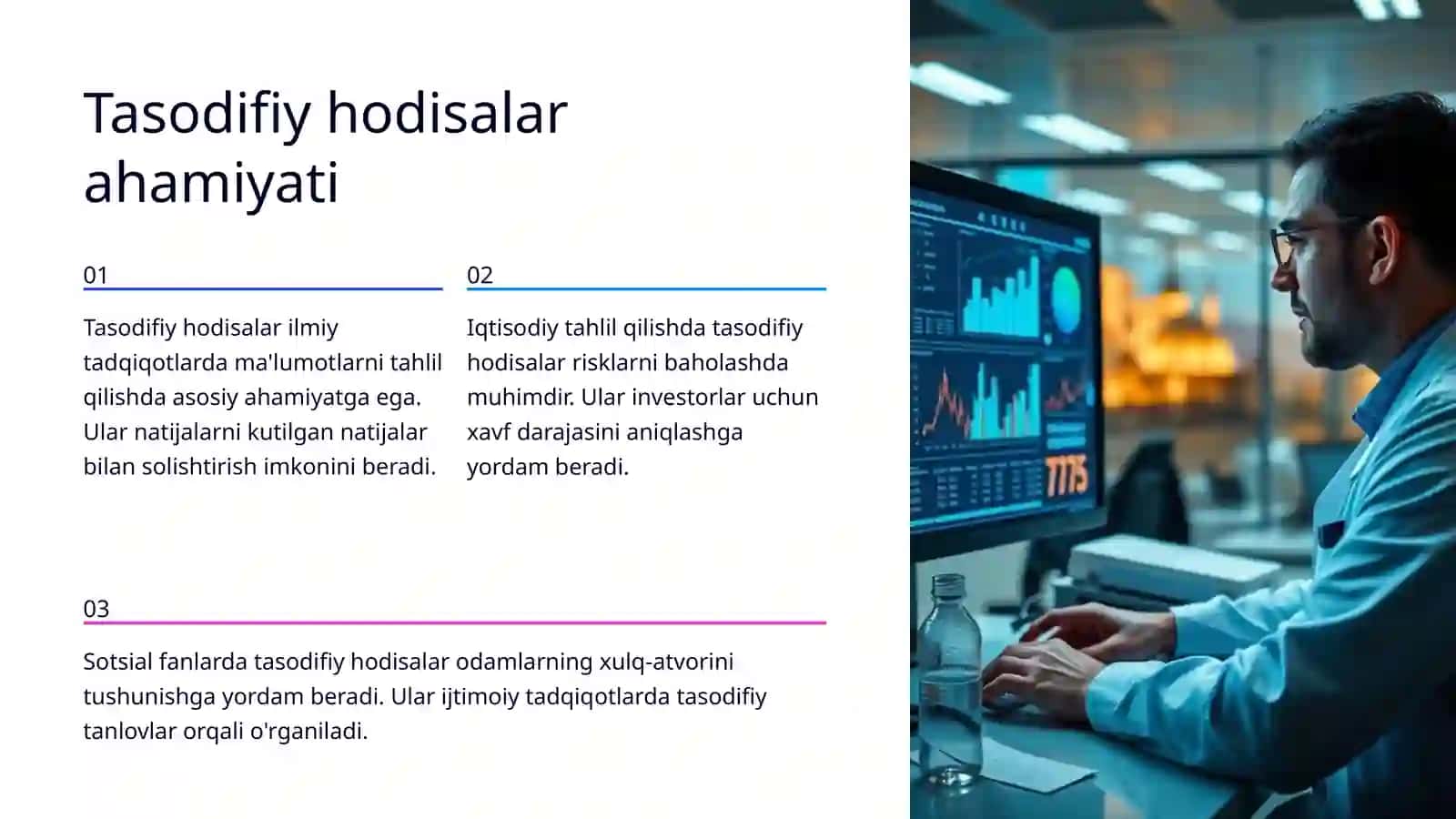 Tasodifiy hodisalar va ularning turlari 4
