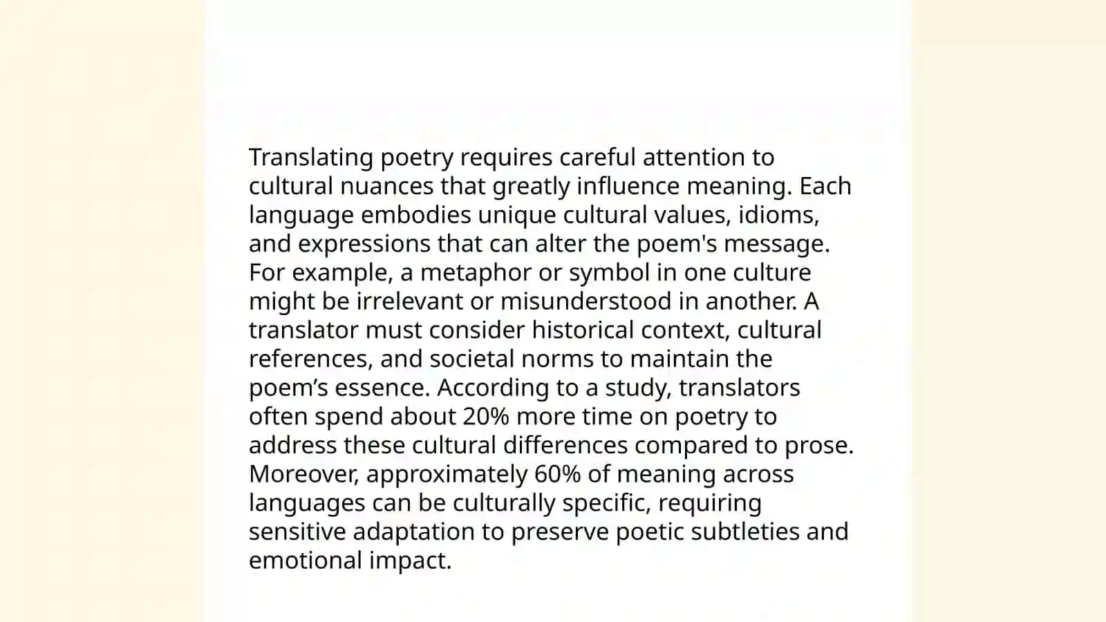 Translation poetry,poetry Translation techniques 4
