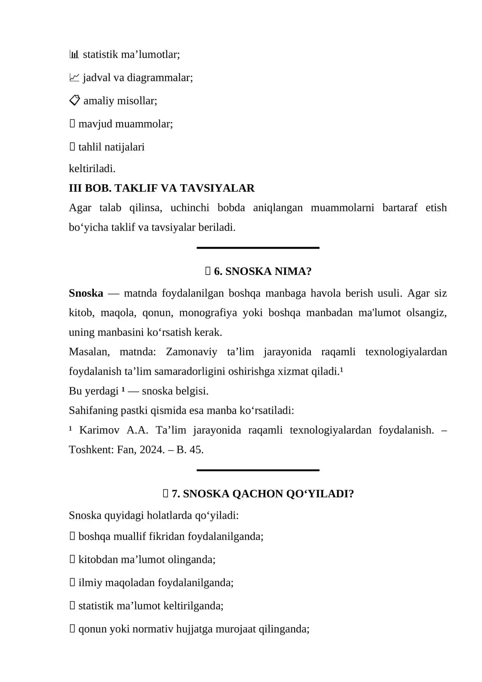 KURS ISHI QANDAY YOZILADI? 4