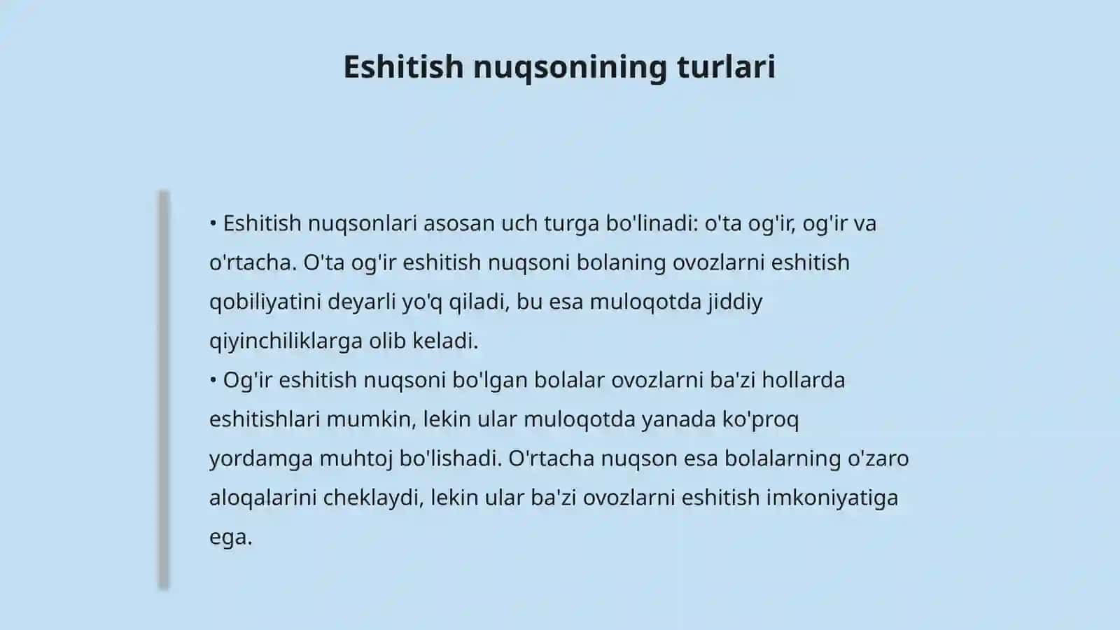 Eshitishida nuqsoni bo'lgan bolalarni kasbga munosabatini aniqlash 4
