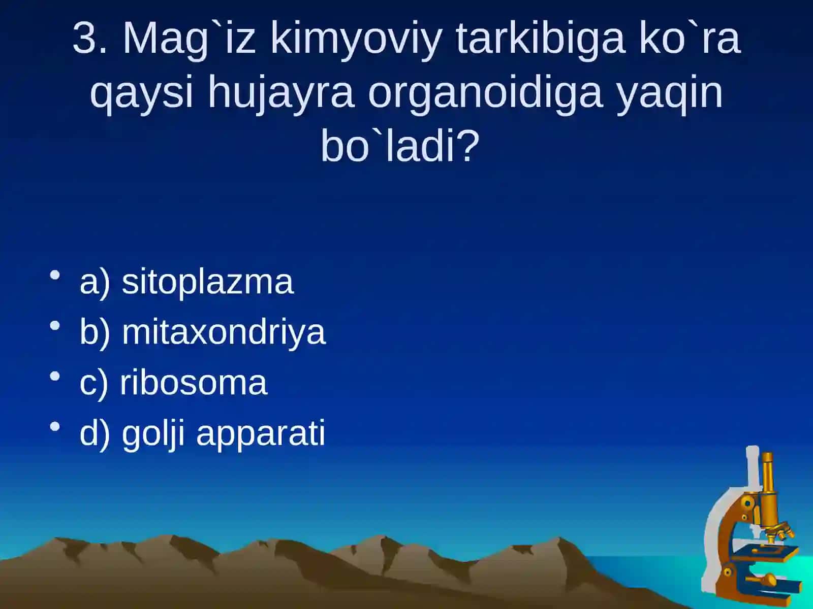 Hujayra va to'qima 4