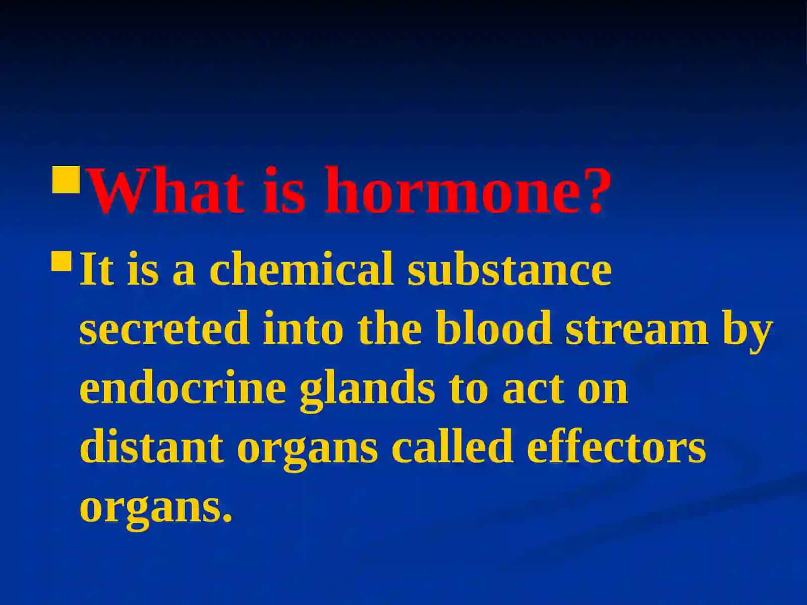Endocrine system 4