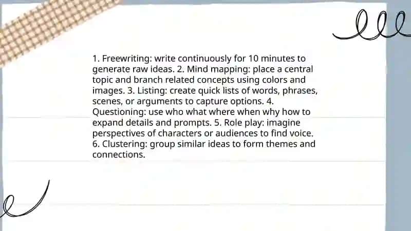 Freewriting Sessions 4