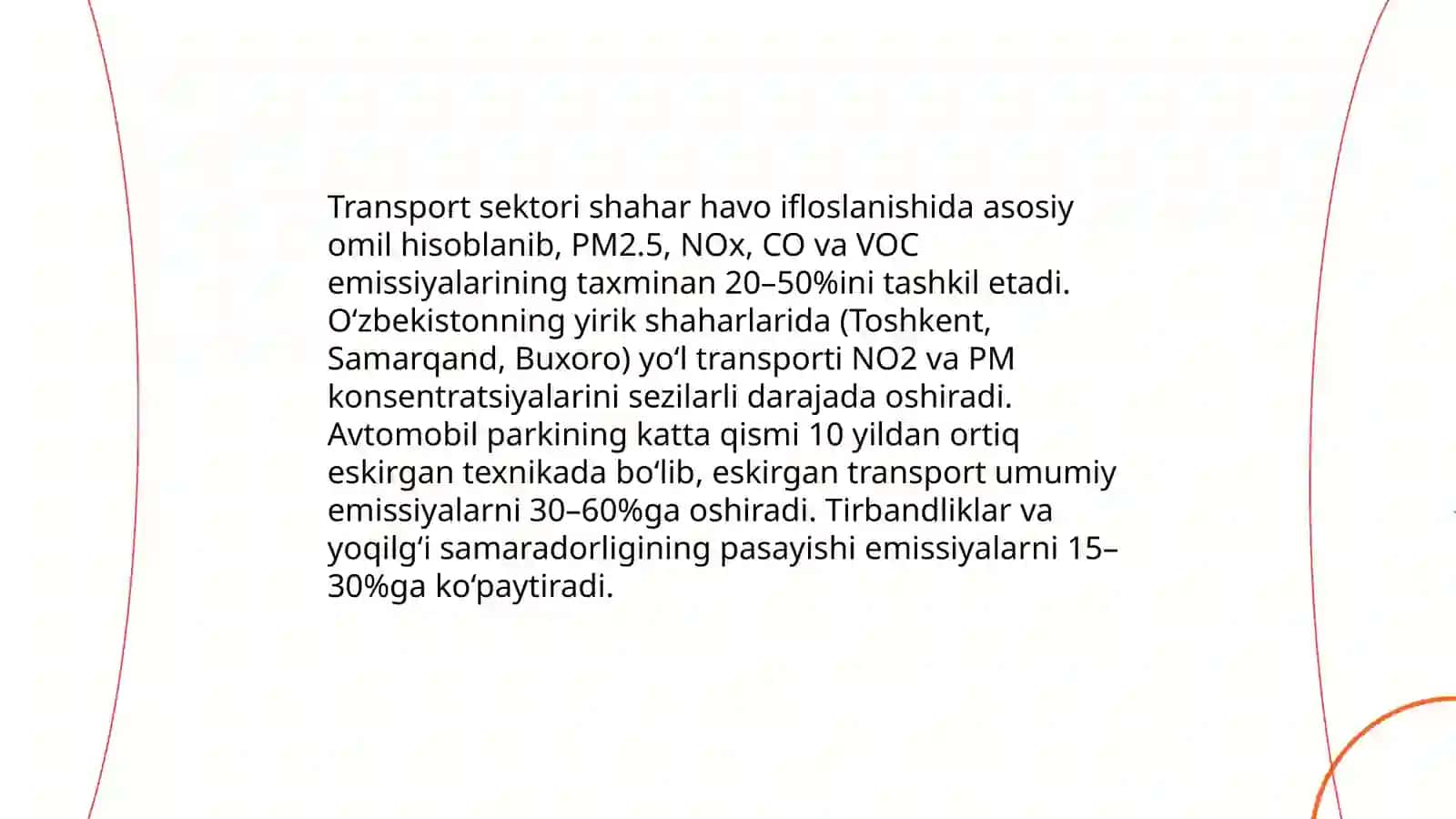 O‘zbekistonda havo ifloslanishi va uning manbalari 4