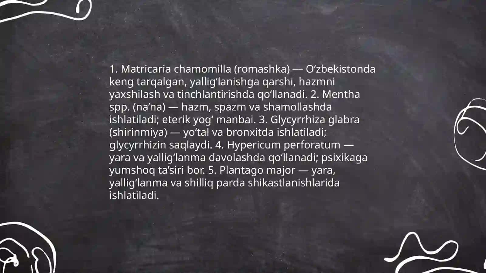 Da'rivor o‘simliklar 4