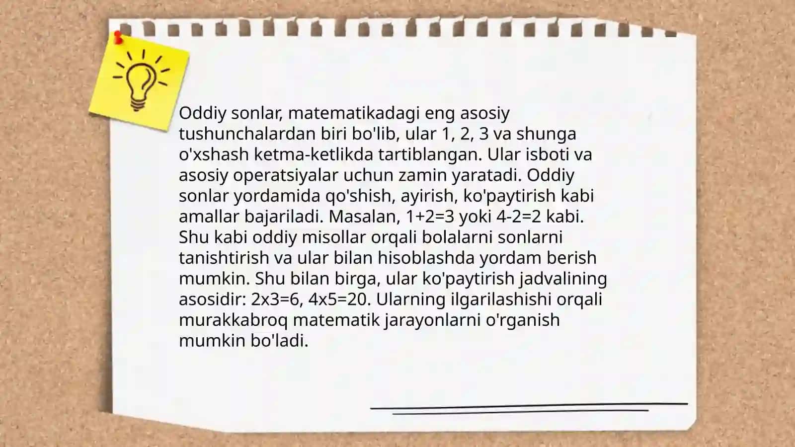 Son, olmosh, feʼl soʻz turkumlarini oʻrganish darslari yuzasidan 1-4- sinflar uchun metodik tavsiyalar ishlab chiqish 4