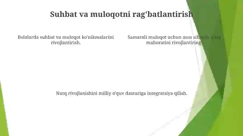 Ilk qadam davlat õquv dasturida bolalar nutqini õstirish 4