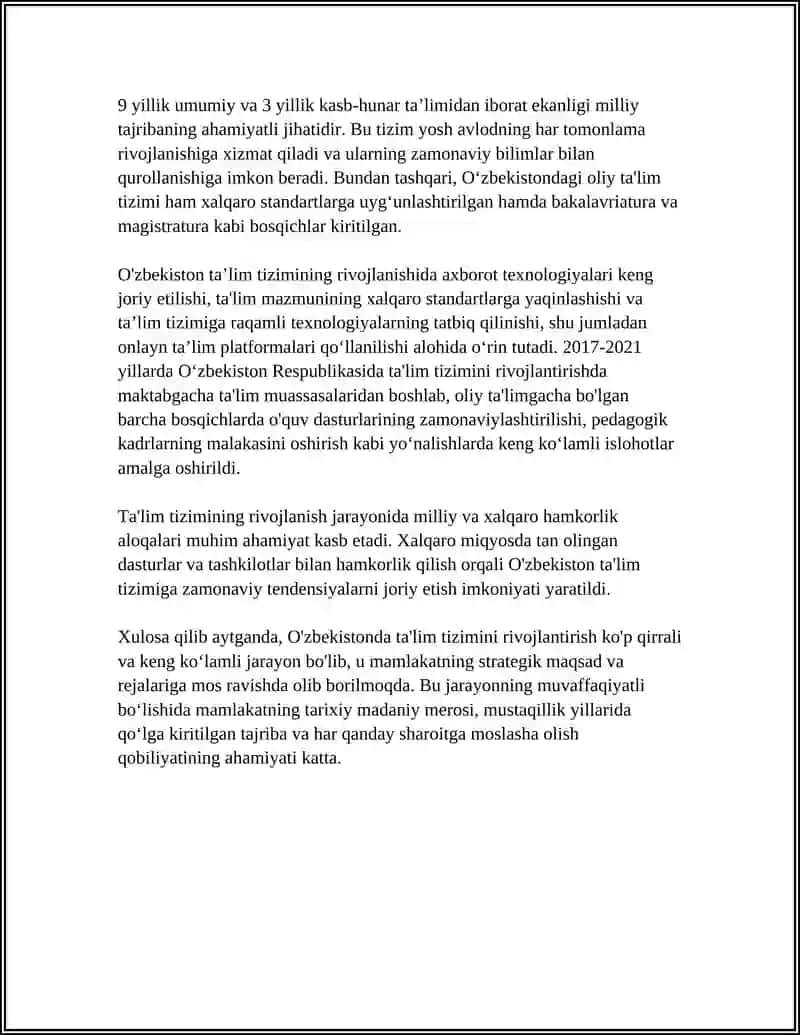 Ta'lim tizimini rivojlantirishning konseptual asoslari 4