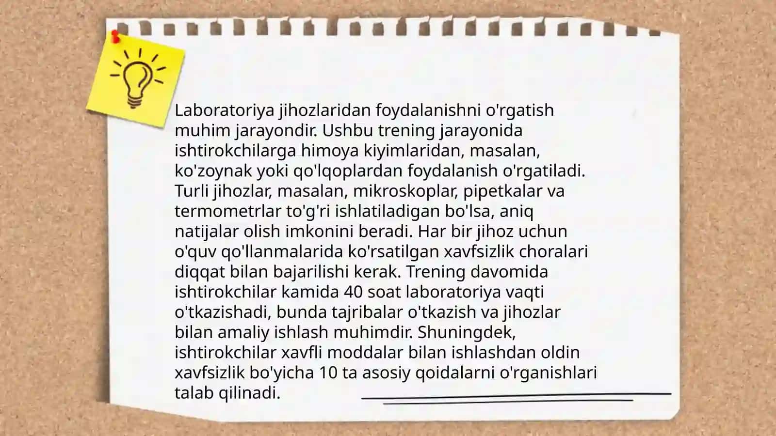 Boshlang'ich talimda labaratoriya imkoniyatlaridan foydalanishni o'zlashtirish 4