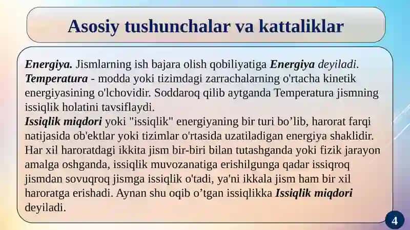 Kirish. Fanning maqsadlari va vazifalari 4