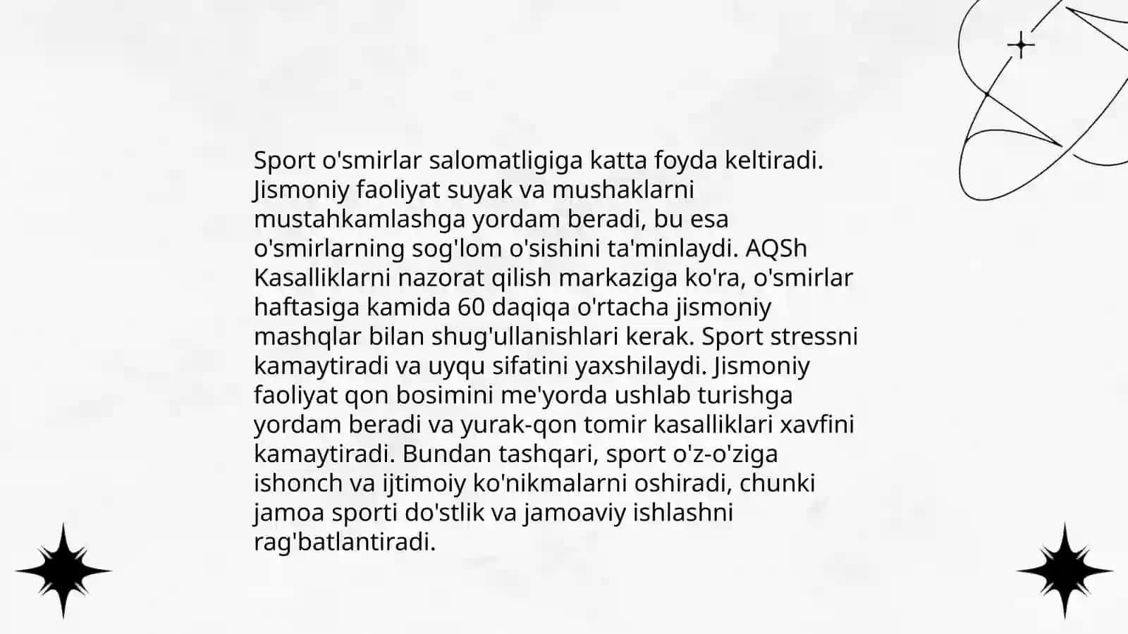 Jismoniy tarbiya va sportning ahamiyati 4