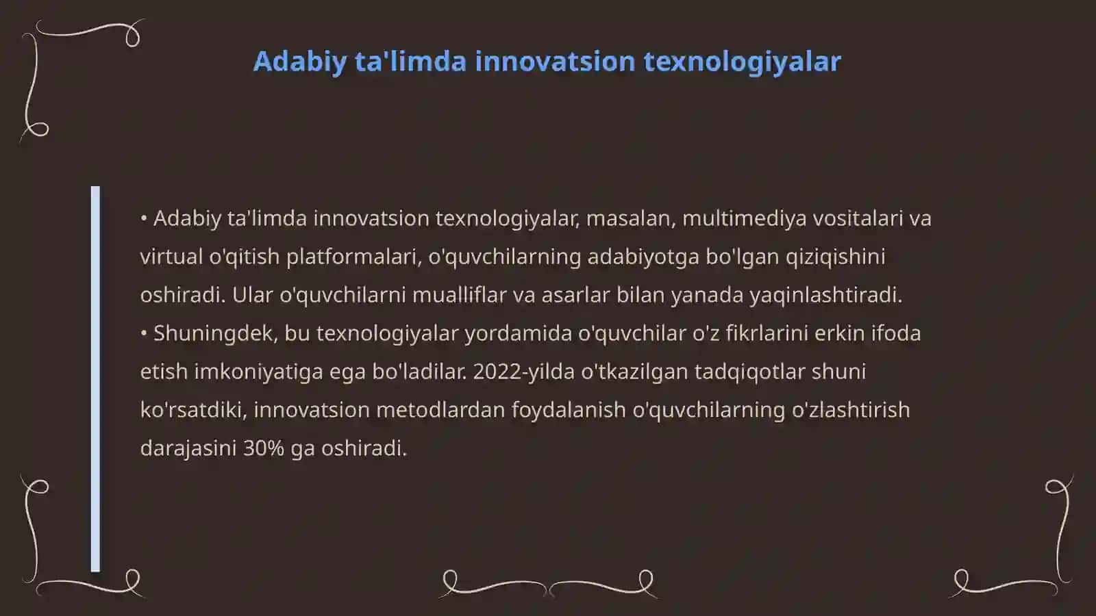 Pedagogik innovatsion texnologiyalar va adabiy ta'lim 4