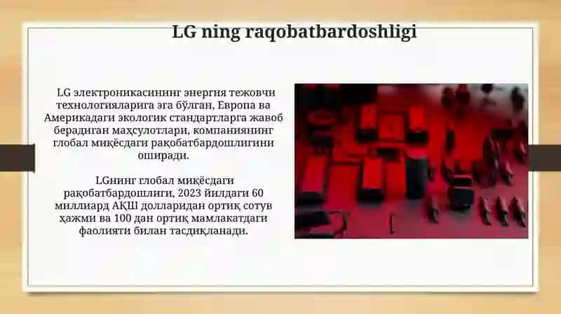 LG Kompaniyasi Tarixi 4