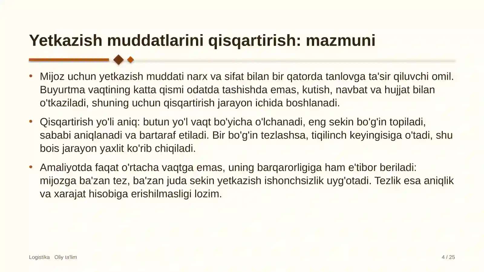 uy hayvonlari uchun veterinariya klinikalarida yetkazib berish muddatlarini qisqartirish 1172 4