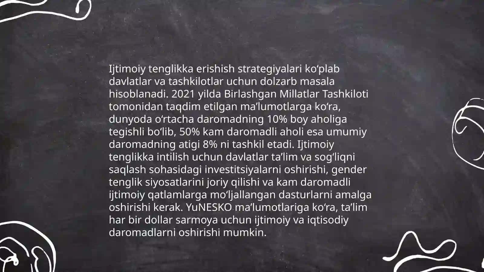 Kuchli ijtimoiy siyosatning xususiyatlari va ustuvor yõnalishlari 4