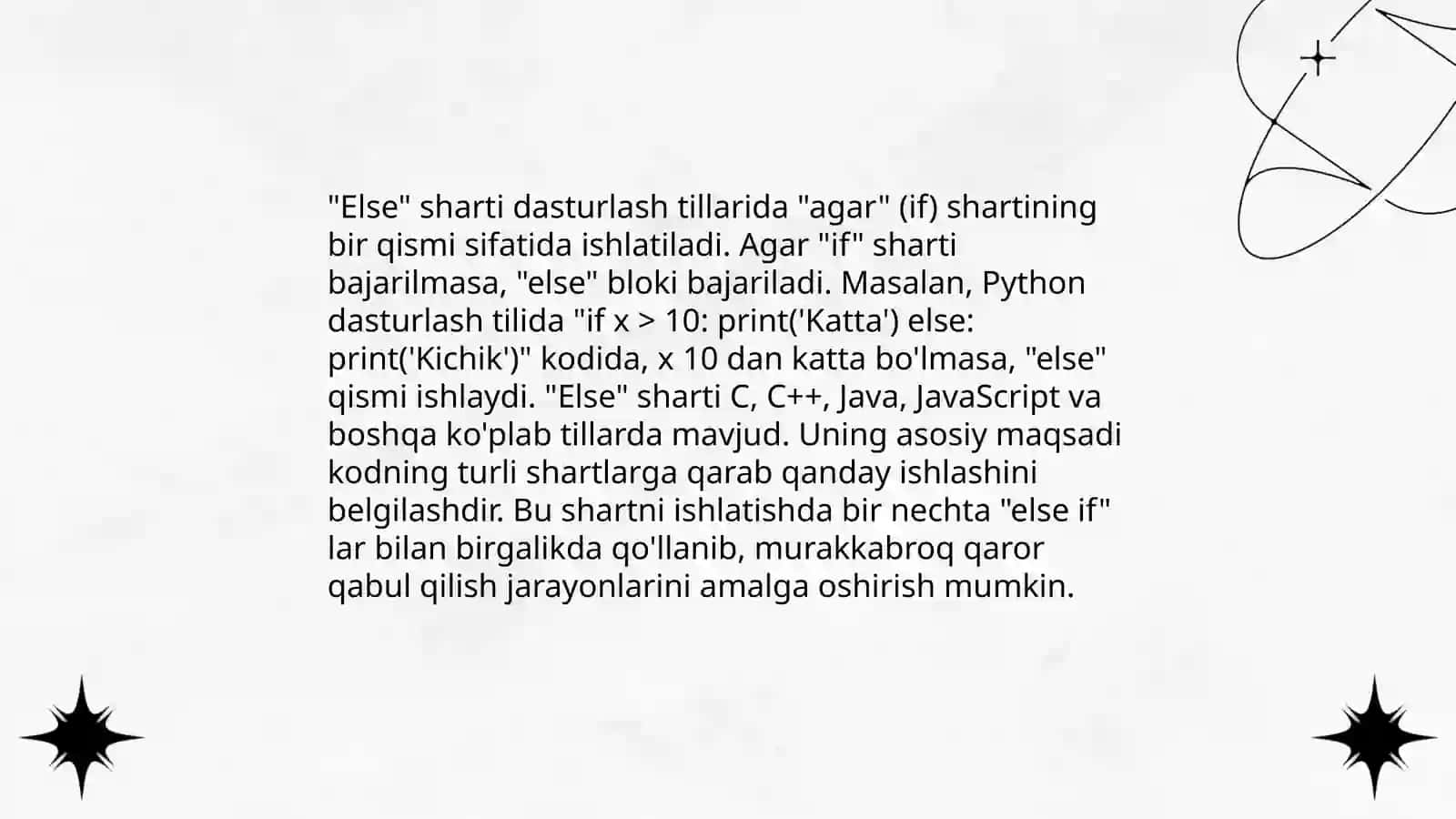 Python dasturlash tilida tarmoqlanuvchi va takrorlanuvch jarayonlar 4