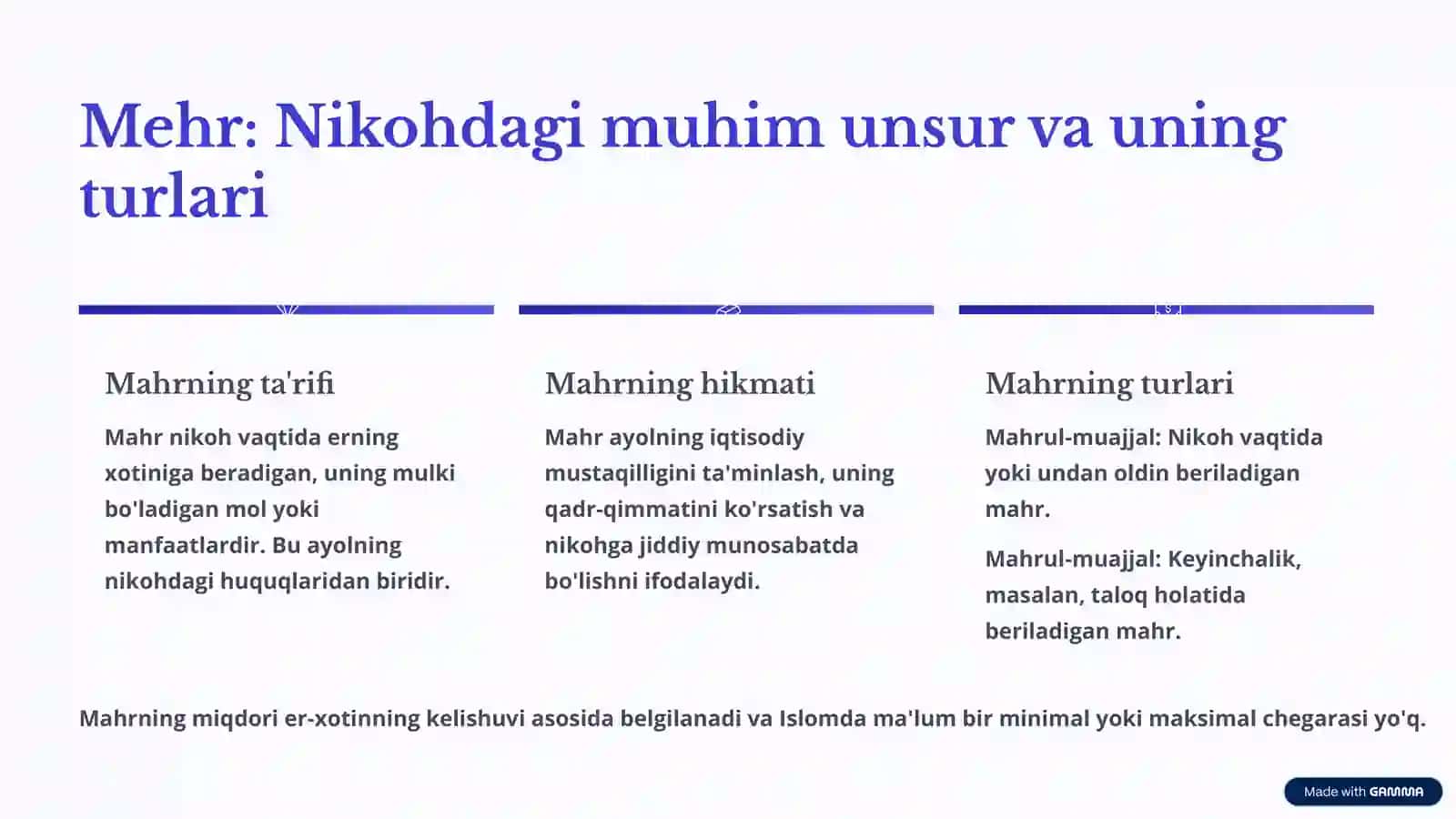 Islom Huquqshunosligida Oila va Nikoh Tushunchalari 4