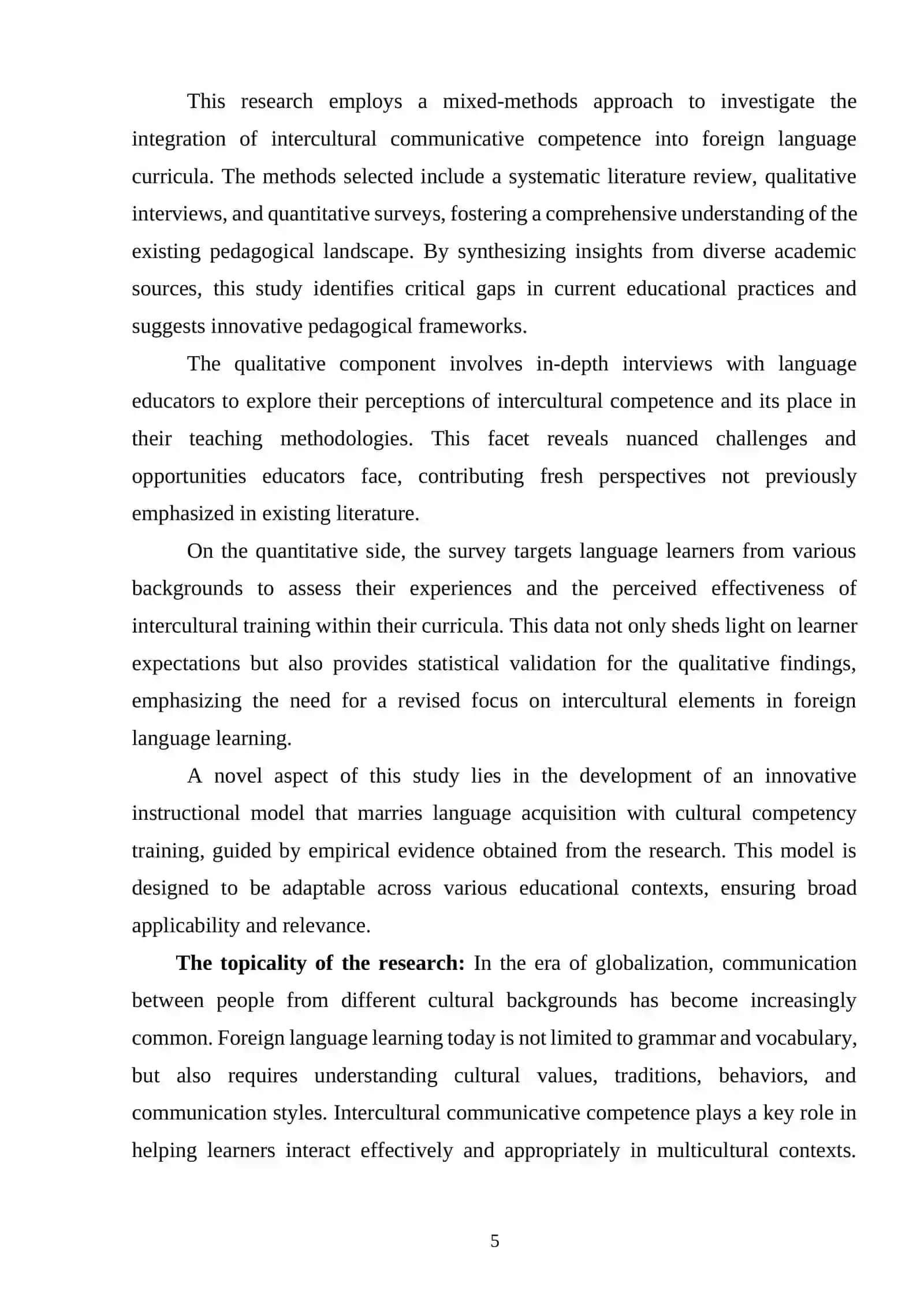 INTEGRATING INTERCULTURAL COMMUNICATIVE COMPETENCE INTO THE FOREIGN LANGUAGE CURRICULUM 4