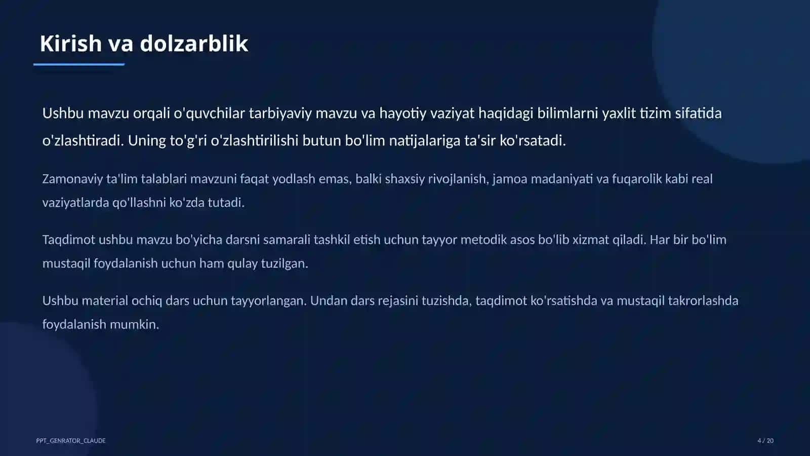 Sinf jamoasini shakllantirish: birgalikda kuchlimiz 4