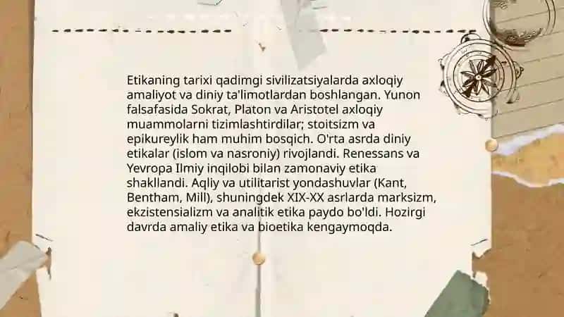Axloq falsafasi (etika) 4