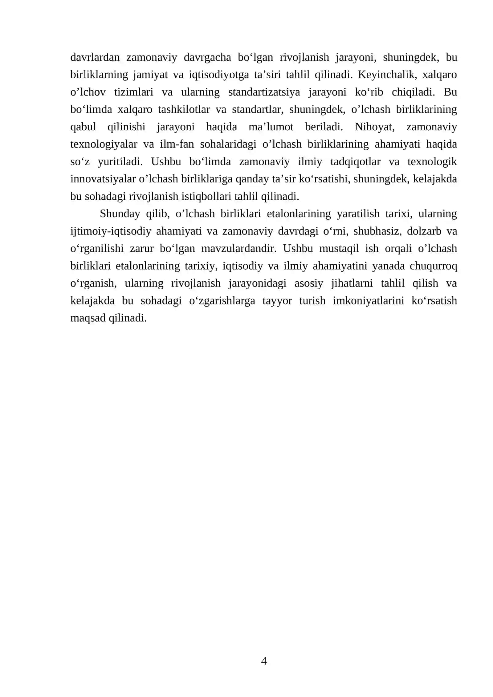O’lchash birliklari etalonlarini yaratilish tarixi 4