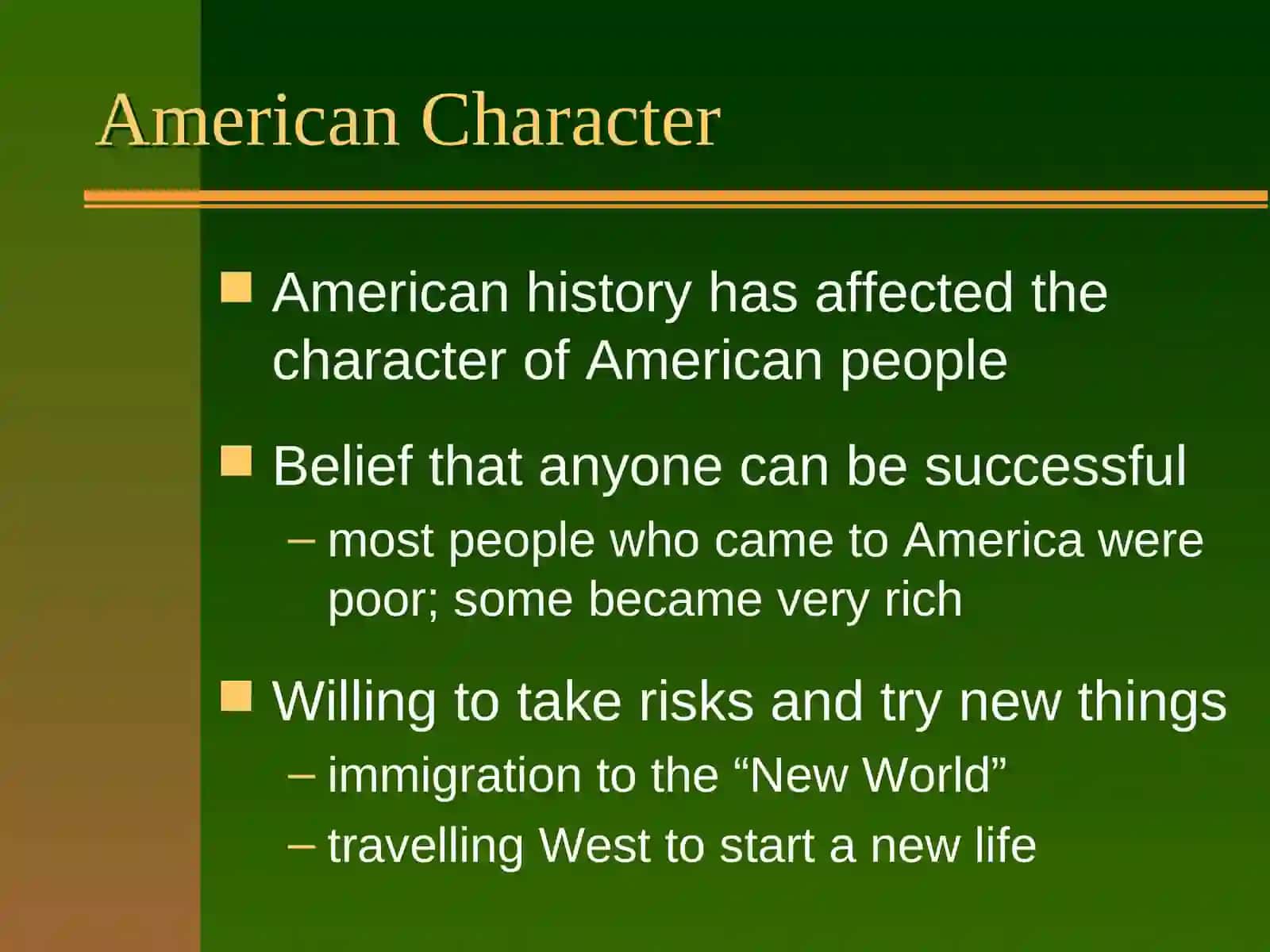 American History 4