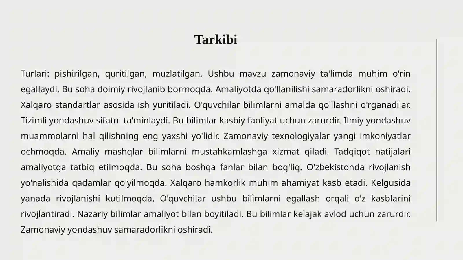 NON MAHSULOTLARI KLASSIFIKATSIYASI 4