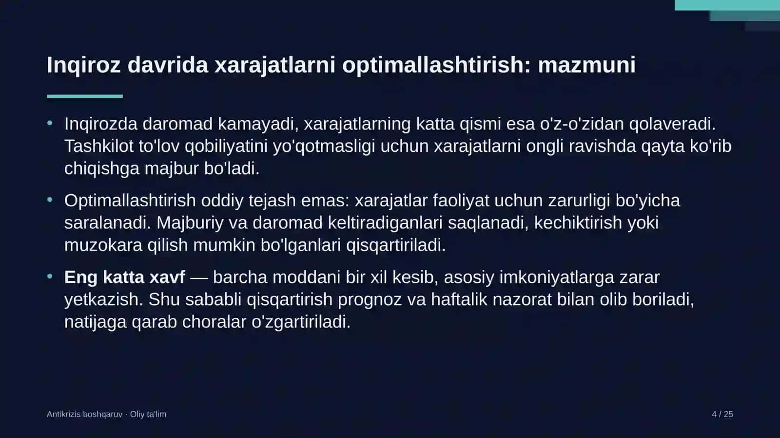 o'rmon xo'jaliklarida inqiroz davrida xarajatlarni optimallashtirish 4323 4