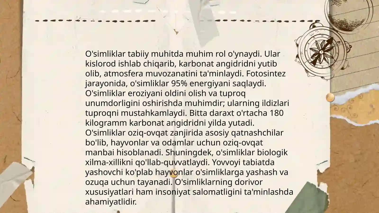 Ekosistema tushunchasi 4