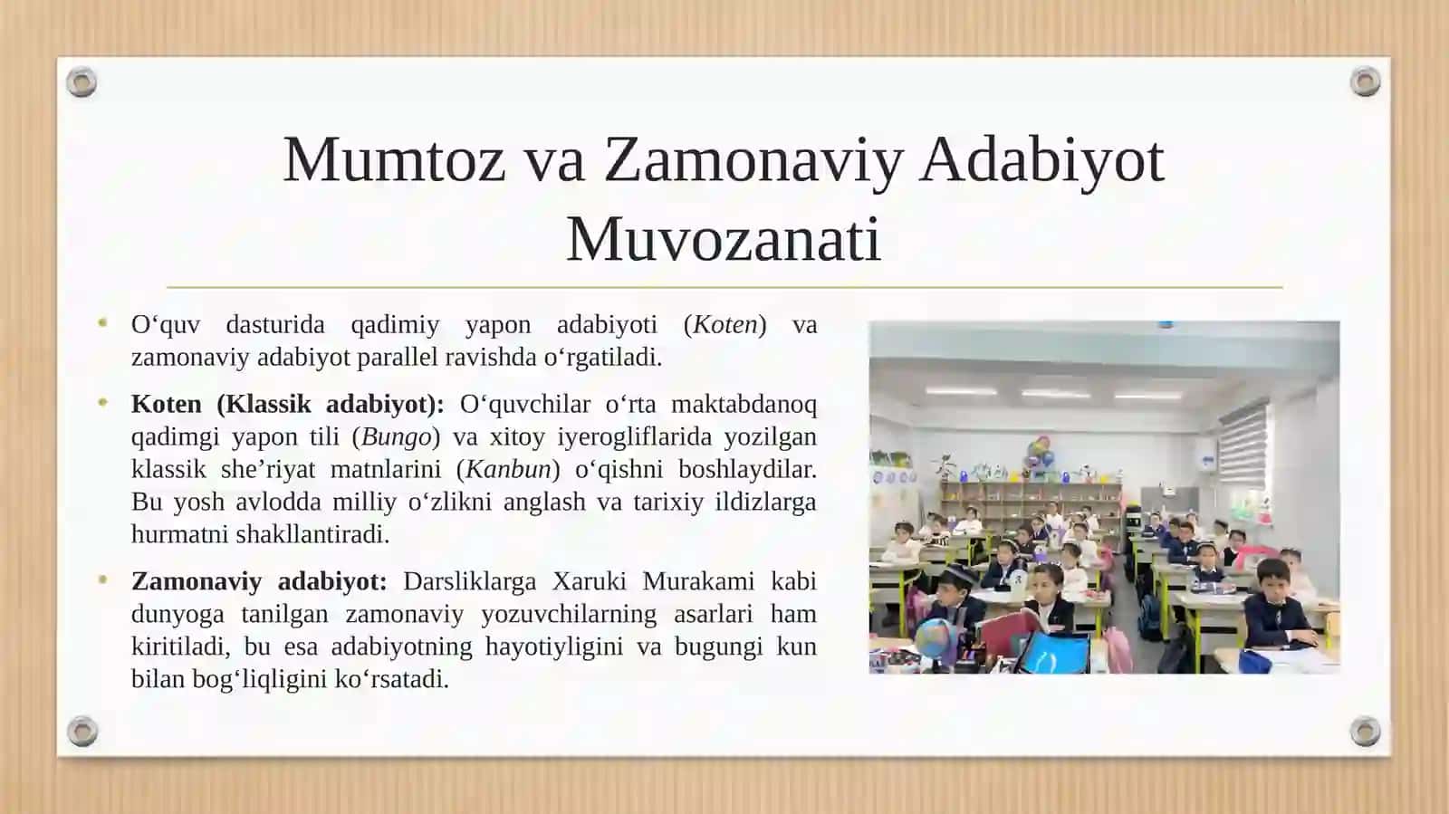 Adabiy ta’limda Yaponiya tajribasi 4