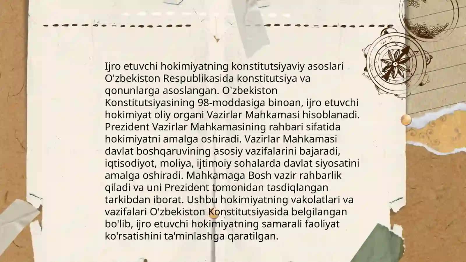 Mustaqillik yillarida ijro etuvchi hokimyatning rivojlanish tarqqiyoti 4