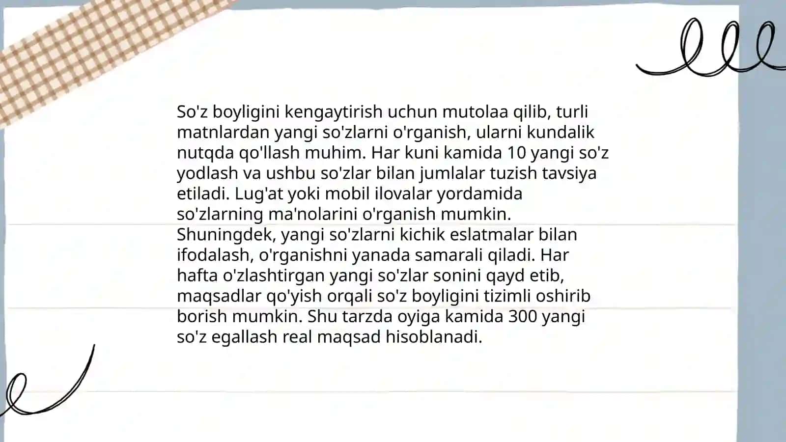 Yozma nutq kamchiliklarining namoyon bo'lishi 4