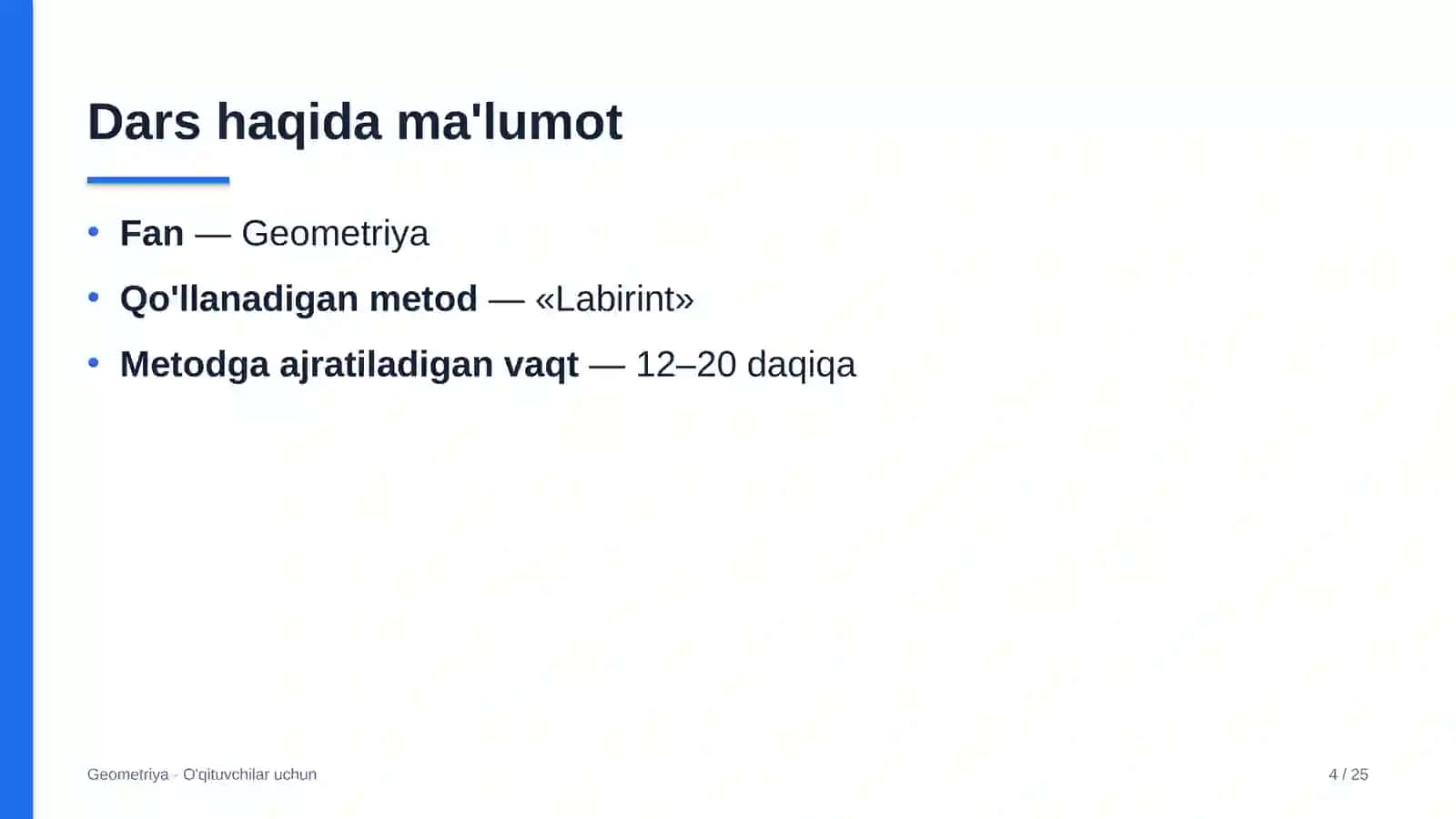 geometriya darslarida labirint metodidan foydalanish 4210 4