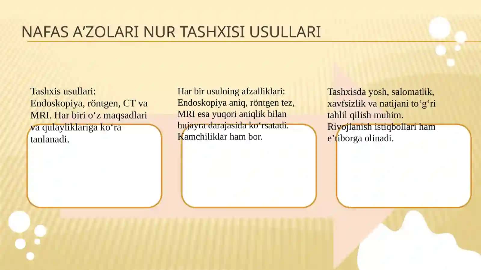 Nafas aʼzolari nur tashxisi 4