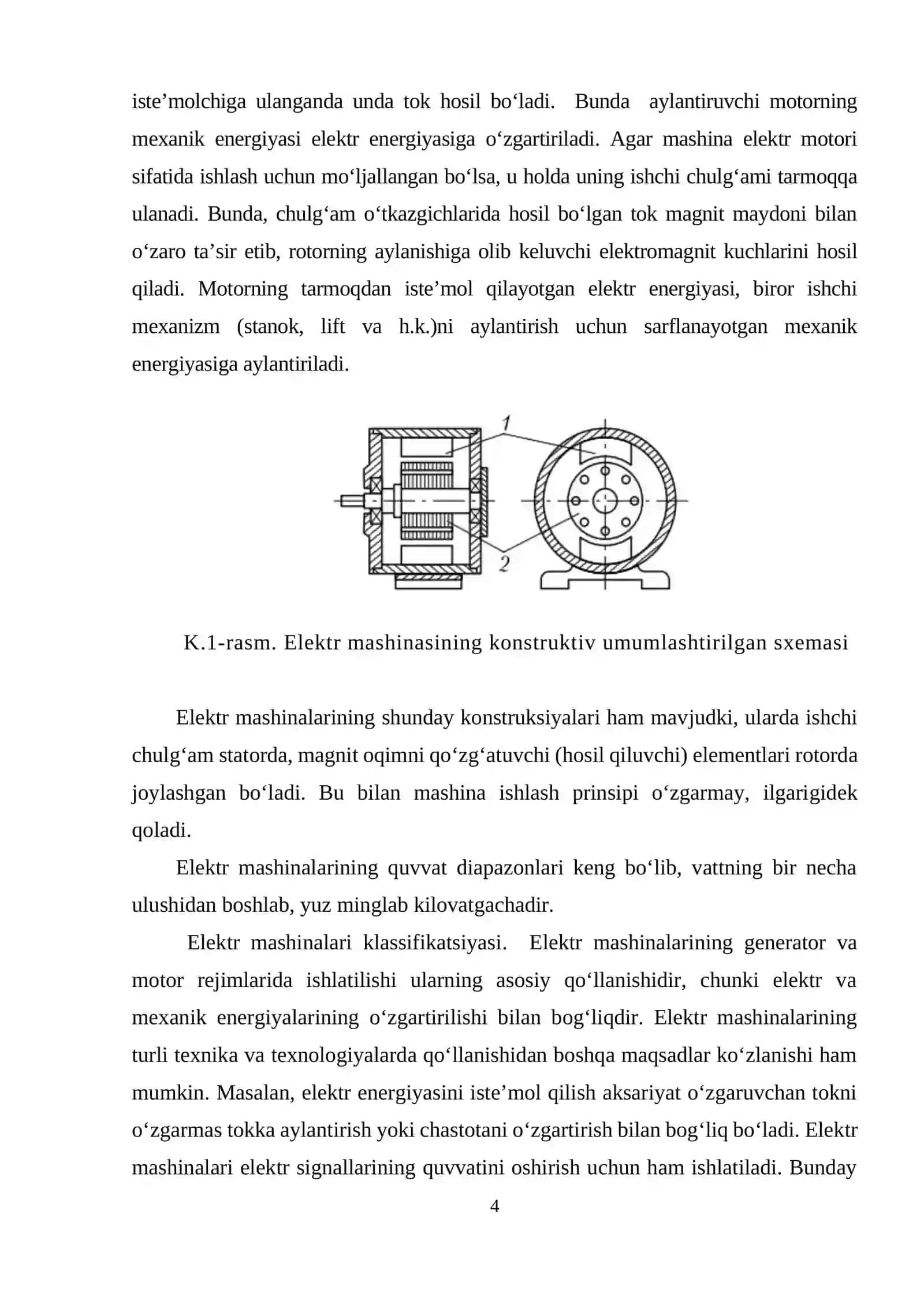 ELEKTR MASHINALARI KITOB OLIY TALIM QO'LANMA 4