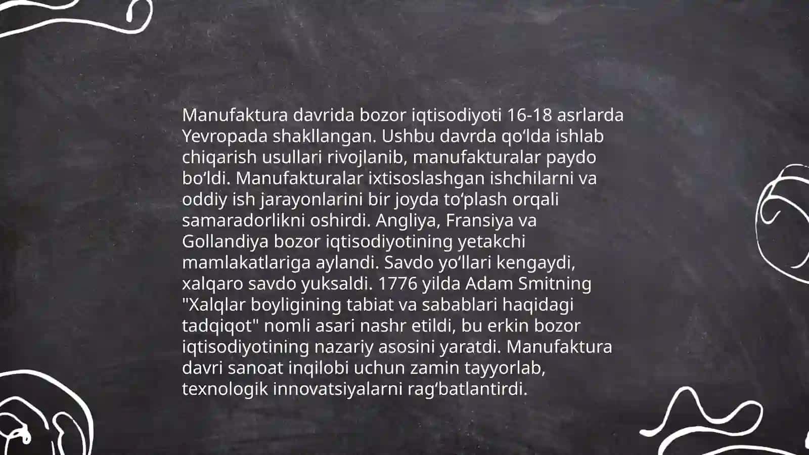 A.Simit manufaktura davrining iqtisodchi nazariyotchisi 4