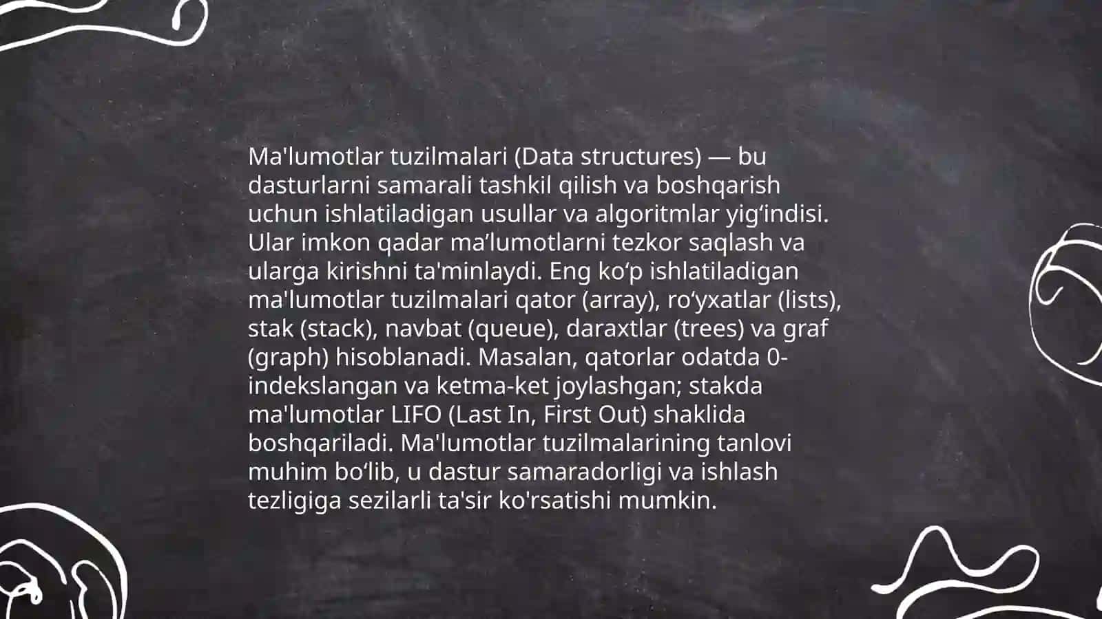 Dasturlash tili 4