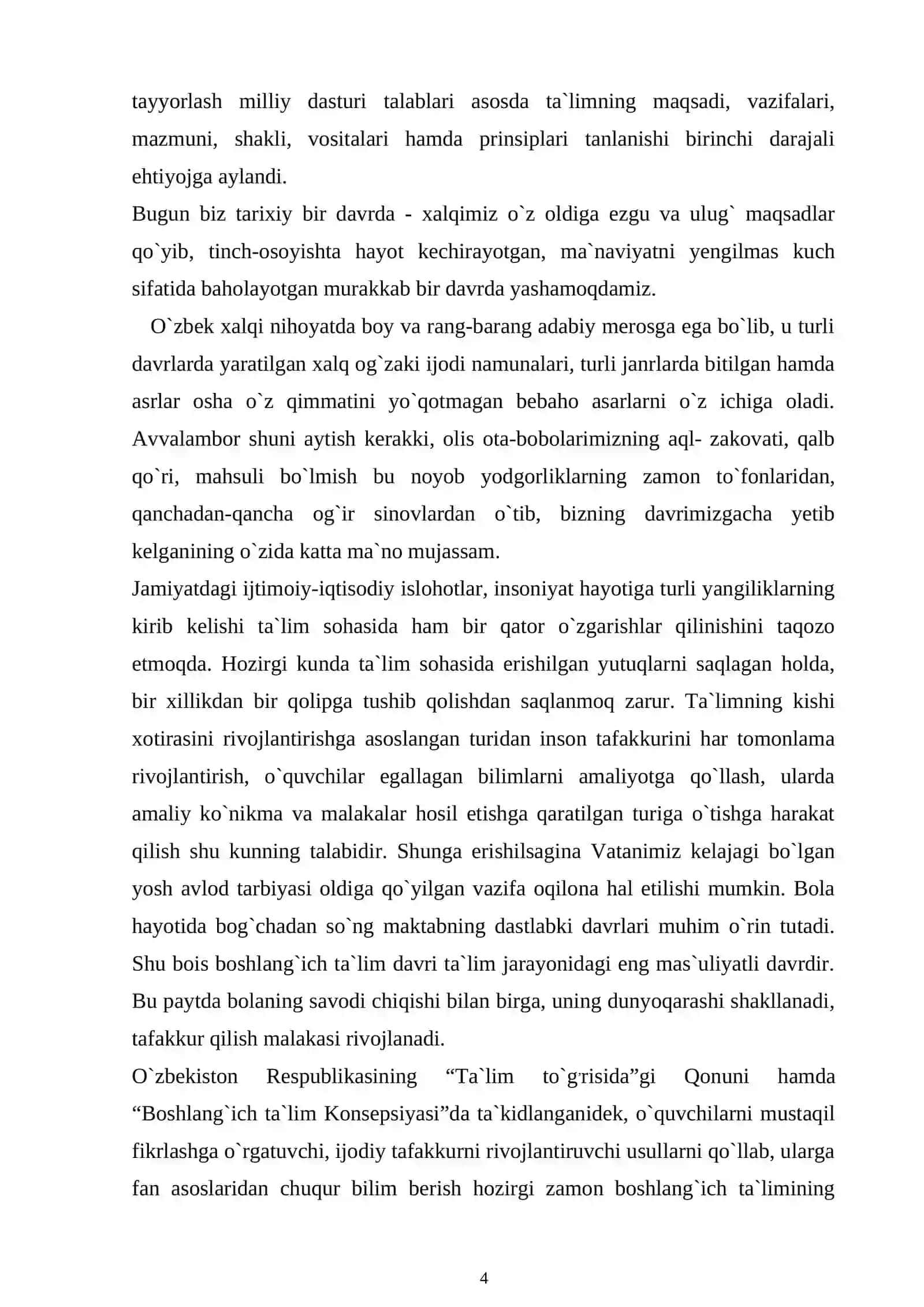 2- SINF ONA TILI VA O'QISH DARSLARIDA TARQATMA MATERIALLARDAN FOYDALANISH METODIKASI 4