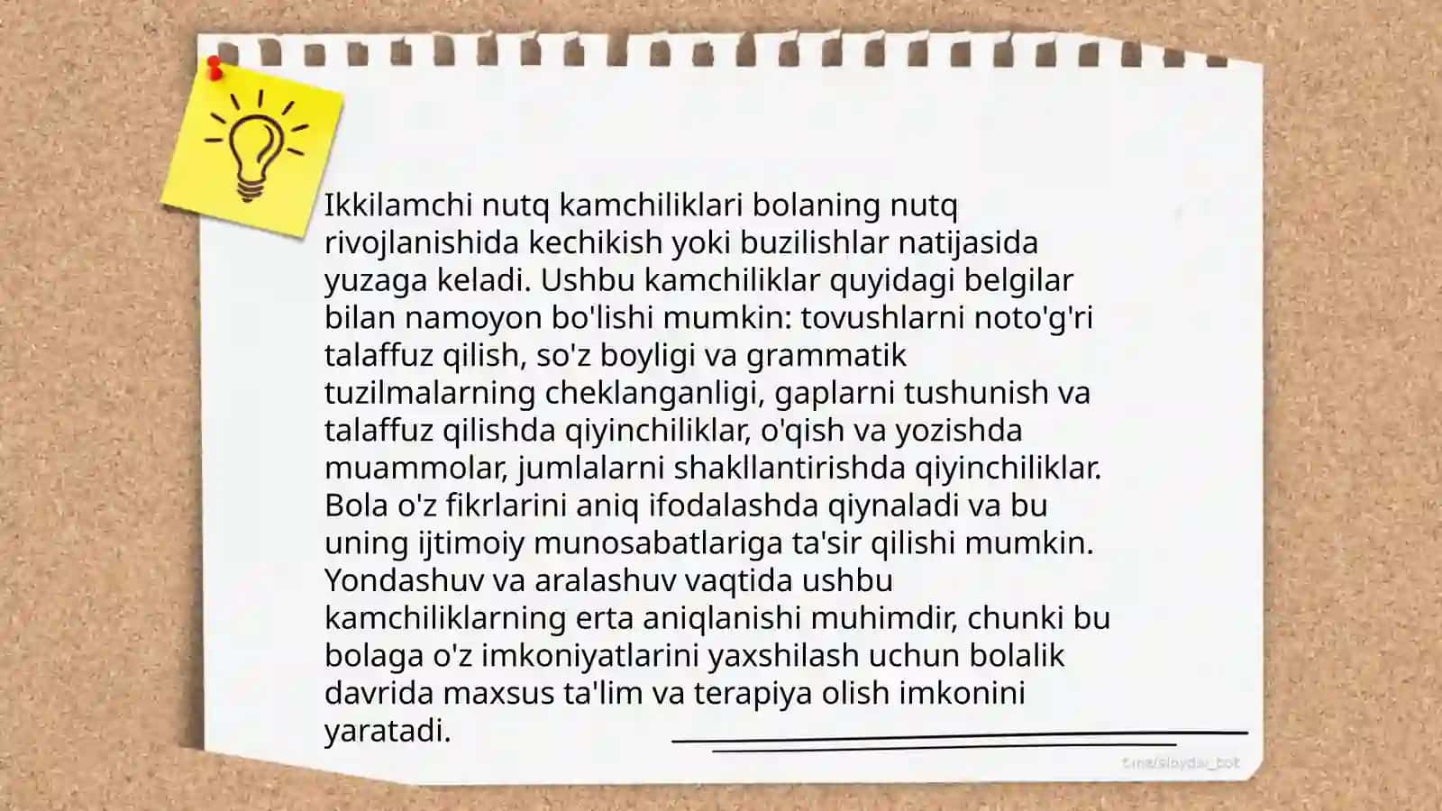 Tayanch-harakat apparati buzilishlari va nutq rivojlanishi 4