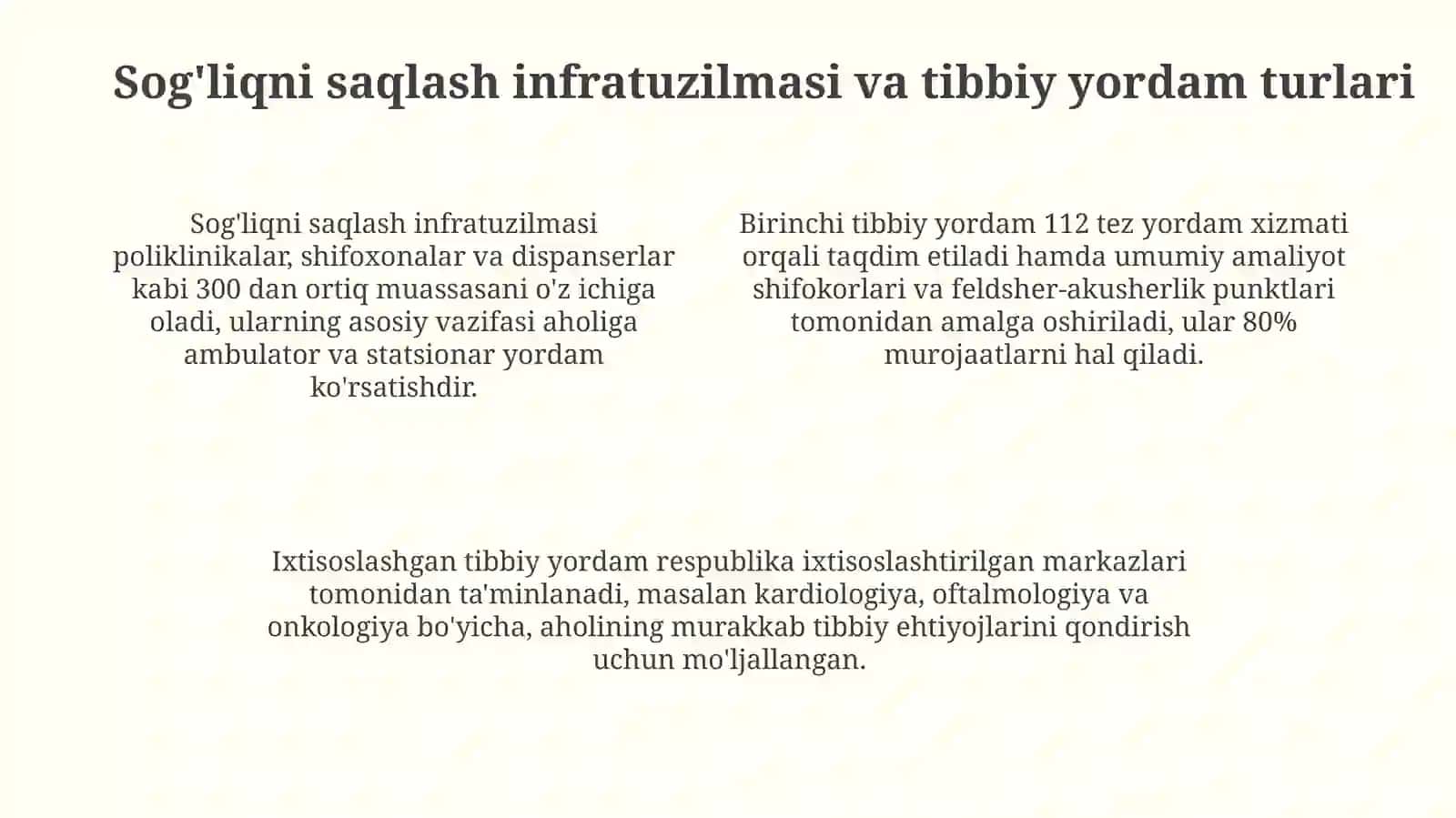 Shahar aholisiga tibbiy yordam ko'rsatish 4