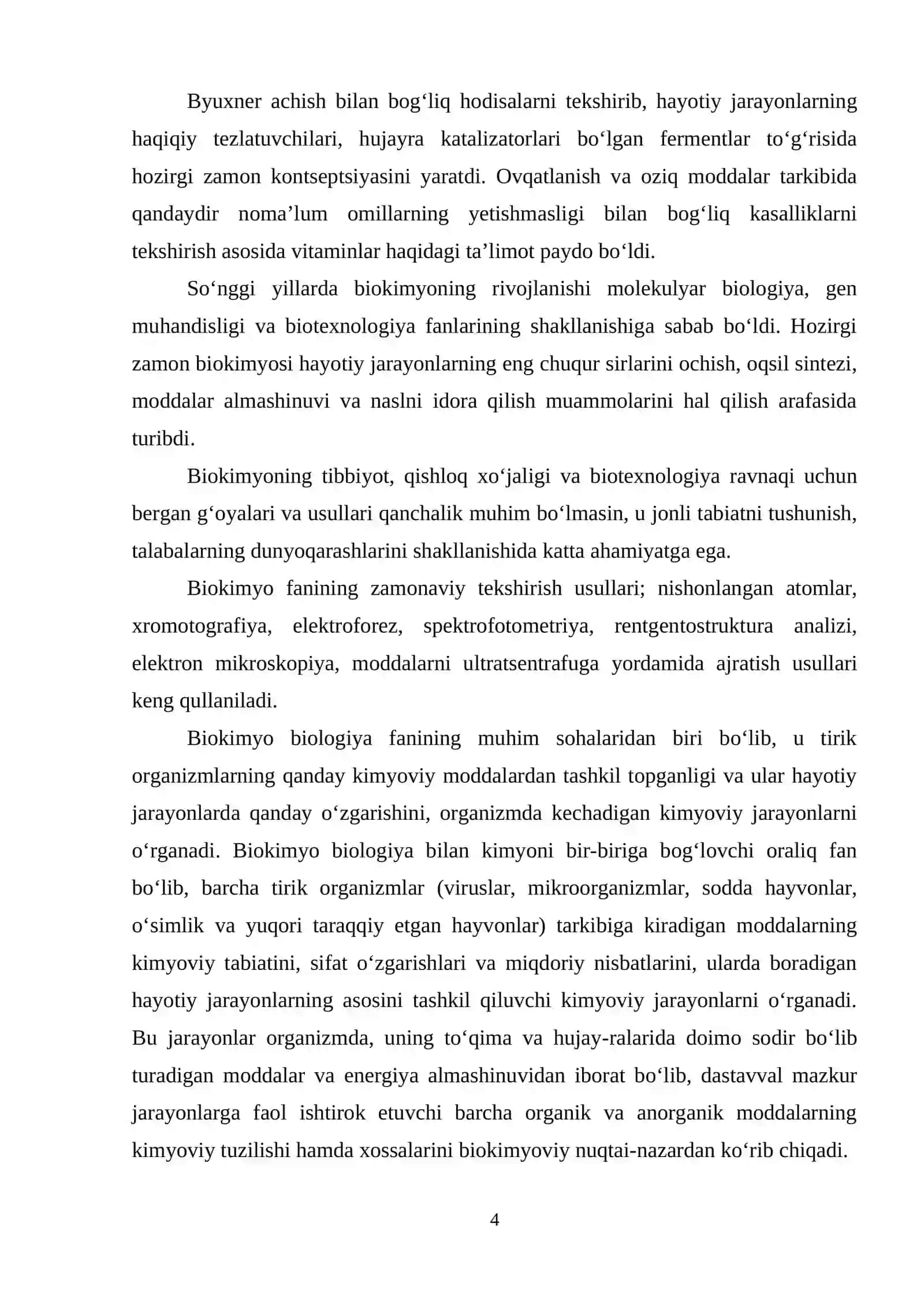 Nuklien kislotalarning tuzilishi, vazifalari va fizik-kimyoviy xossalari 4