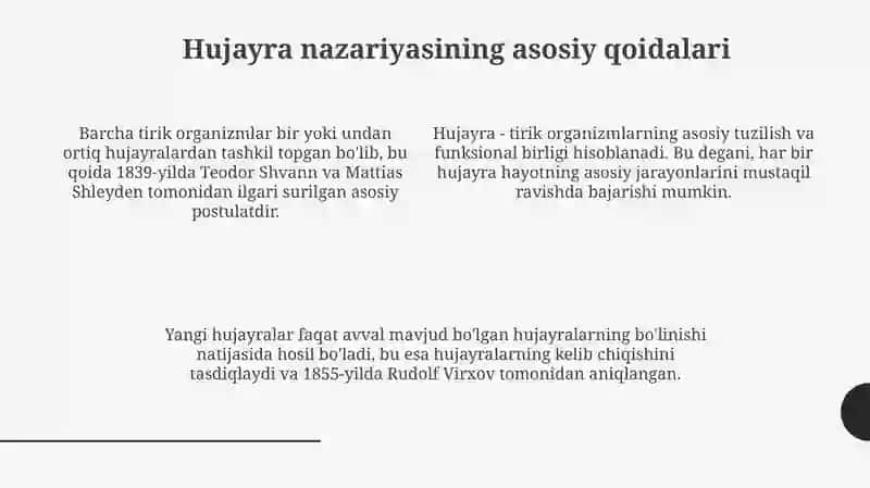 Hujayratuzilishi.Hujayranazariyasi.Genetikinjeneriya 4